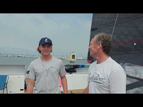 Jack Bennett NZL at the Moth UK Open & World Championships 2023