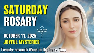 Saturday Rosary 💙 Joyful Mysteries of Rosary 💙 October 11, 2025 VIRTUAL ROSARY