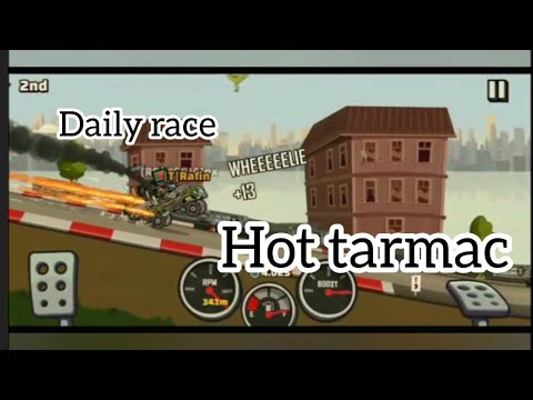 Daily race - Hot Tarmac | Hill climb racing 2