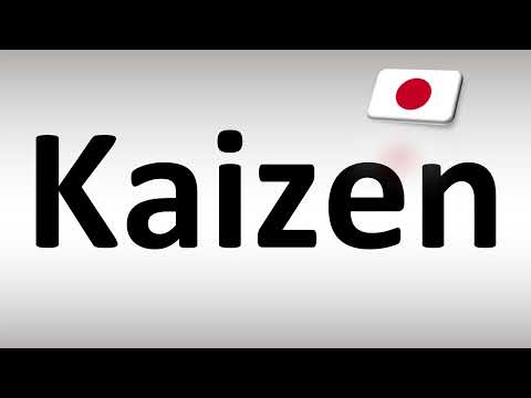 How to Pronounce Kaizen (Japanese, 5S Method)
