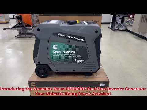 Cummins Onan P4500iDF Dual Fuel Inverter Generator