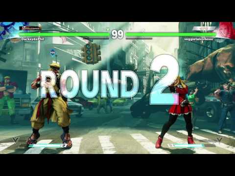 SFV TOUGH Online Matches pt17 - Rashid vs. Karin