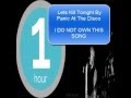 Panic At The Disco: Lets Kill Tonight (1 Hour)