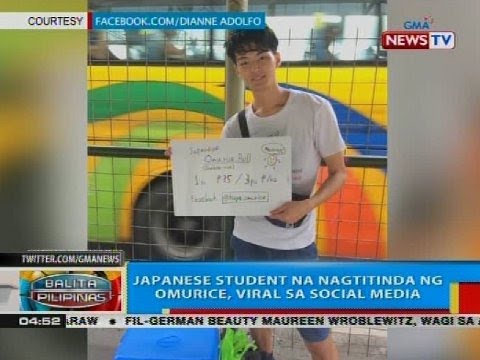 BP: Japanese student na nagtitinda ng omurice, viral sa social media
