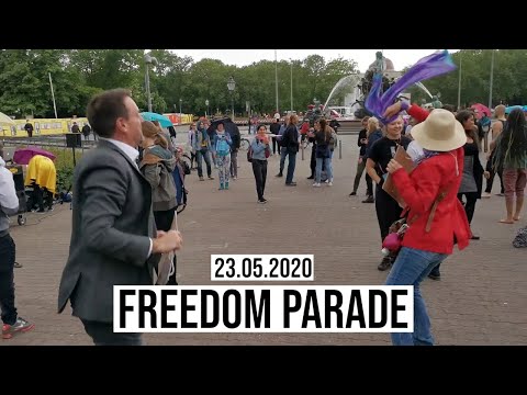 23.05.2020 Freedom Parade Berlin Alexanderplatz Teil 3