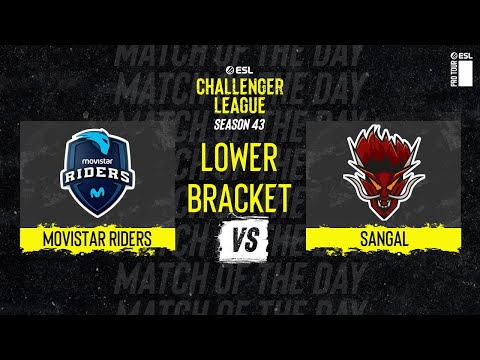 Movistar Riders vs. Sangal - Map 1 [Vertigo] - ESL Challenger League Season 43 - EU - Lower bracket