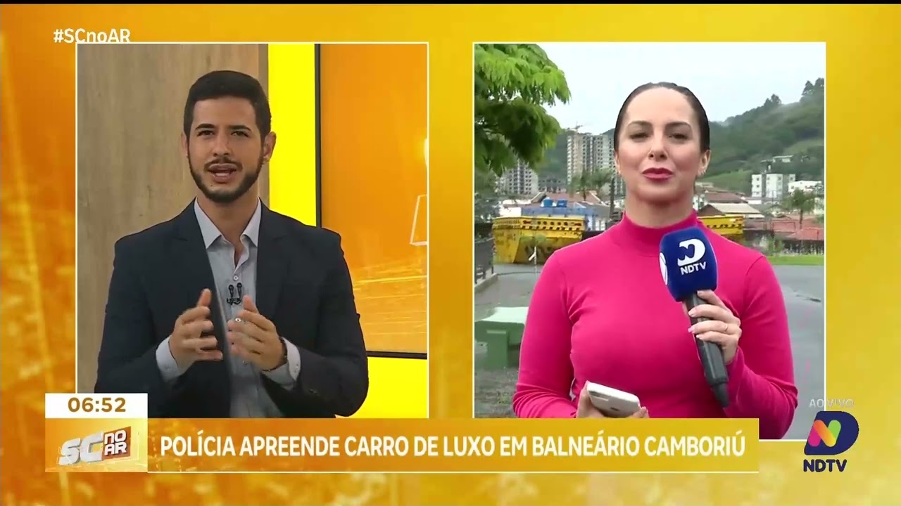 Raio atinge cemitério e danifica túmulos em Itajaí e polícia prende carro de luxo em BC