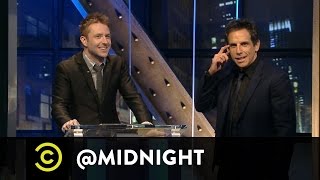 Ben Stiller Introduces #HashtagWars - @midnight with Chris Hardwick