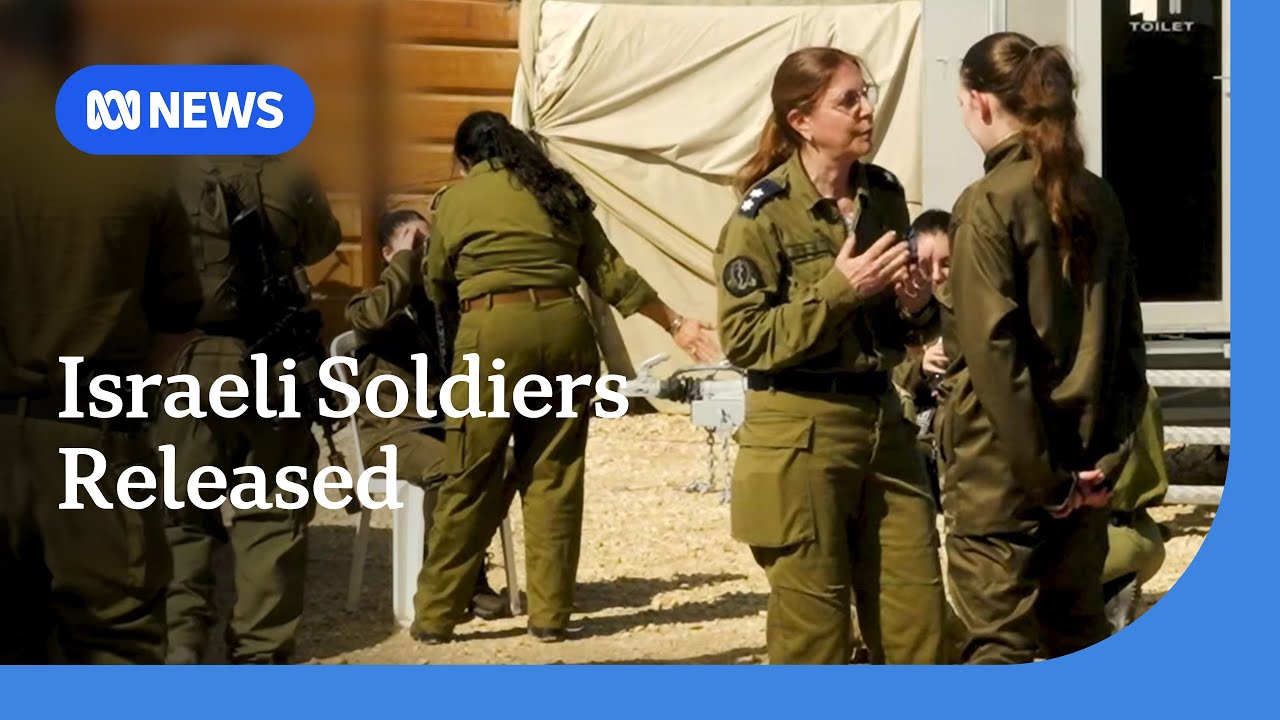 Four female Israeli soldiers freed as Gaza ceasefire tested | ABC NEWS
