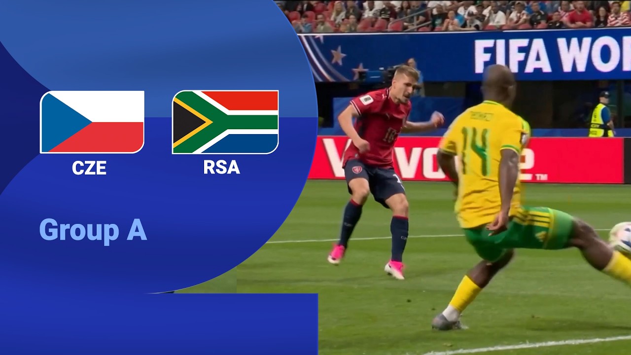 Czechia 1-1 South Africa | Group A | FIFA World Cup 2026™ Highlights