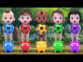 Color Ball Finger Family Itsy Bitsy Spider More Nursery Rhymes Kids Songs Kindergarten