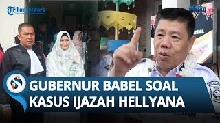 Gubernur Babel Buka Suara soal Wagub Jadi Tersangka Ijazah Palsu: Saya Prihatin, Dia Anak Buah Saya