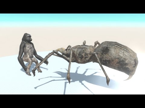 POOJECTILE GORILLA vs SAME SIZE EVERY UNIT - Animal Revolt Battle Simulator