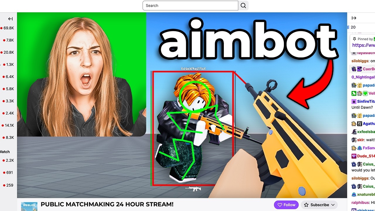I Caught MY SISTER Hacking In Roblox!