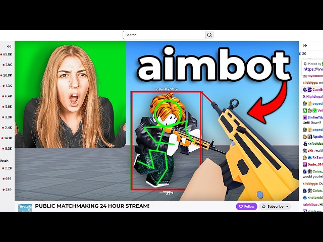 I Caught MY SISTER Hacking In Roblox!