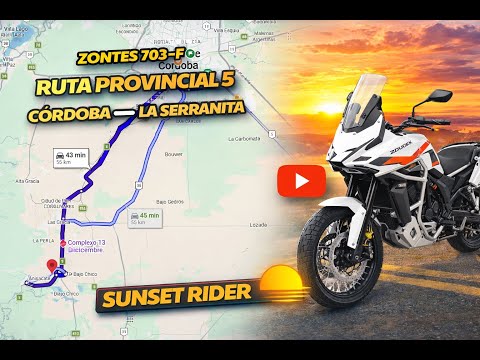 Zontes 703F Cordoba -La serranita RP5, nuevo tramo