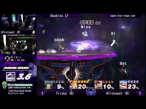 I Can't Believe It's Not Melee! What a Twist! Doubles LF - Afrotoast (R) vs Trisky (B)