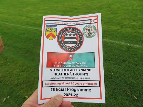 Stone v Heather, a qualifying match for the FA Vase, is a football away day, this time on the train