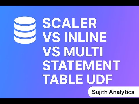 Sql Tutorials Scaler Vs Inline Table Vs Multi Statement Table Valued Functions