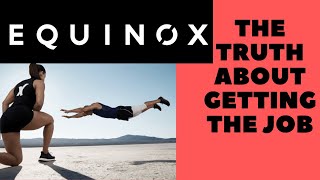 How To Get Hired At Equinox | Resume & Interview | Show Up Fitness