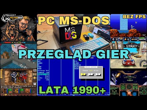 Borsuk Retro Gry TV: PC DOS - Wielki Przegląd Gier #22 (klasyka i nie tylko!)