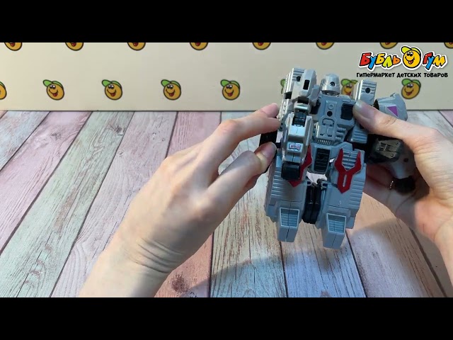 Трансформер Lanson Toys Super soldier Танк  - видео