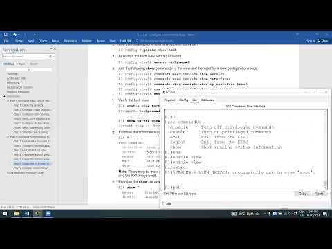 5.2.5 Lab – Configure Administrative Roles Answers(2)