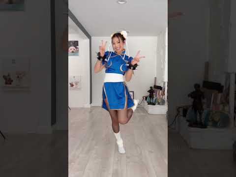 i did it!!!! Hehehe chun li kick transition