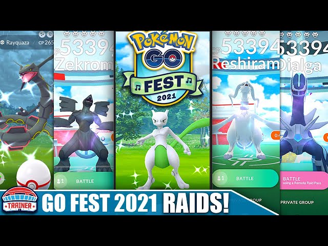 Pokemon Go Fest 21 Will Feature Every Legendary Pokemon In The Game During Raid Day