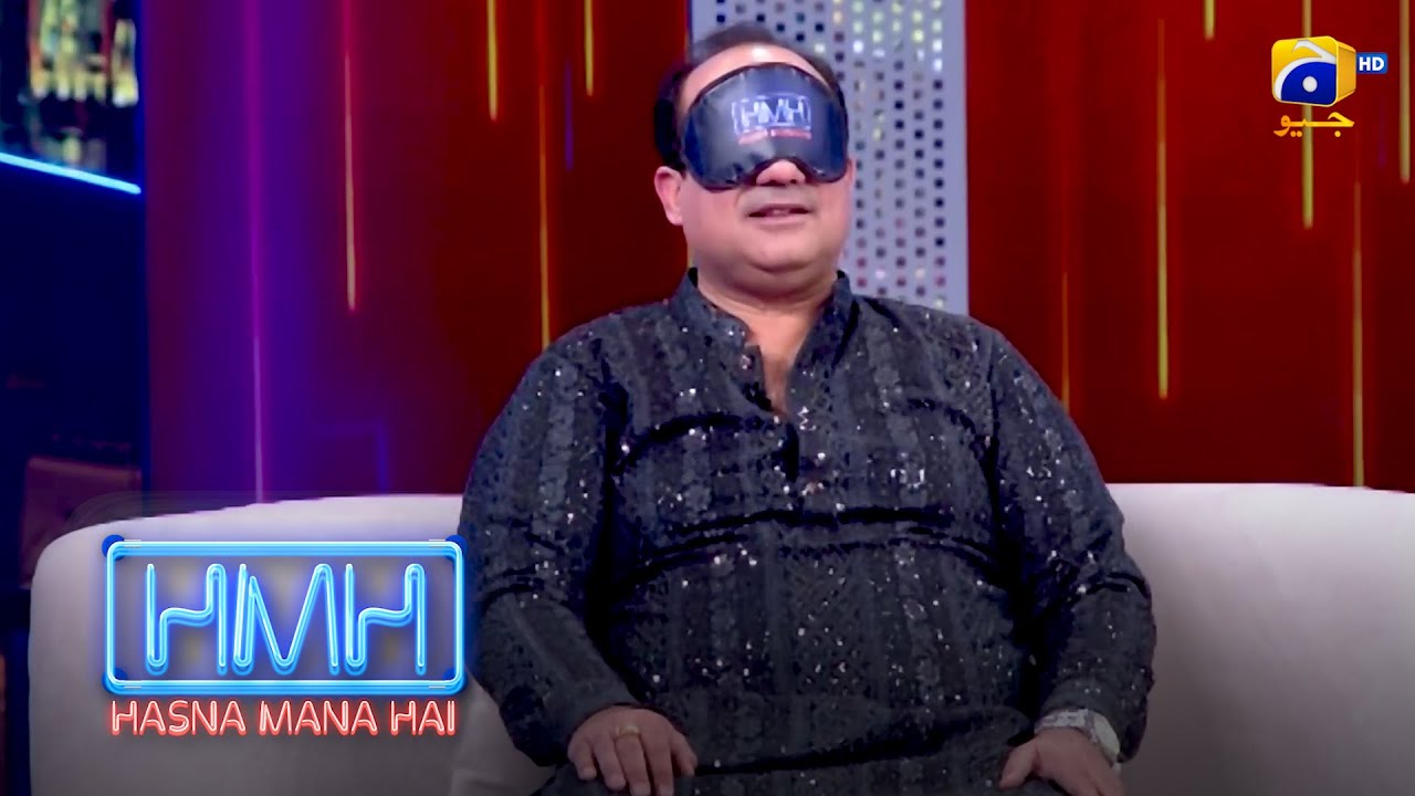 Tabish Blindfolds Rahat Fateh Ali Khan || Hasna Mana Hai || Har Pal Geo