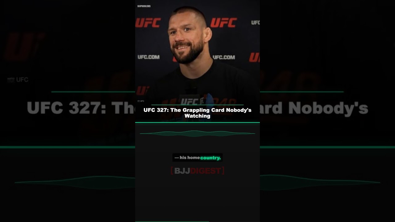 UFC 327: The Grappling Card Nobody's Watching #Shorts
