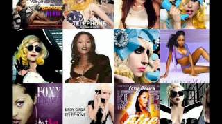 Foxy Brown vs Lady Gaga - When The Lights Go Out (Telephone Remix)