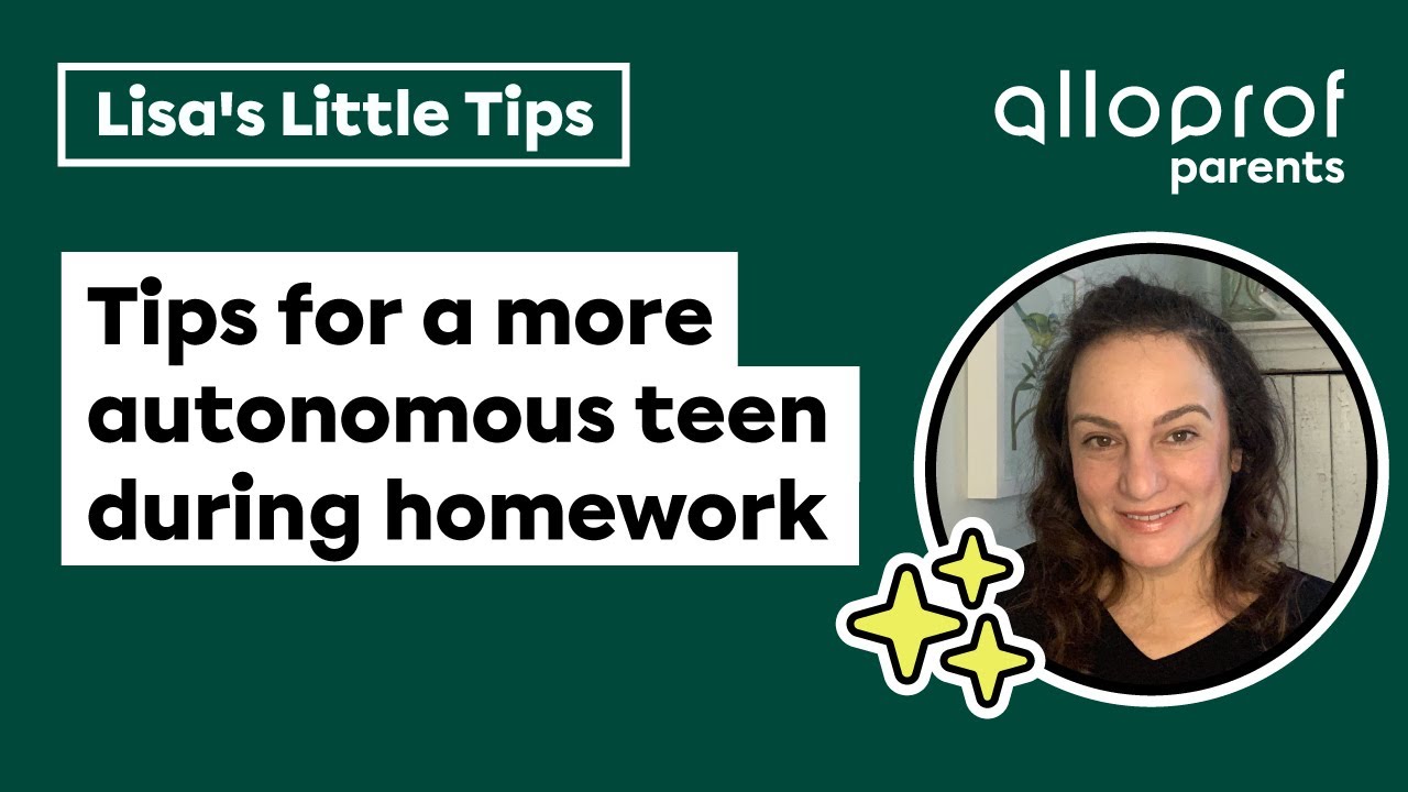 Helping your high schooler plan homework