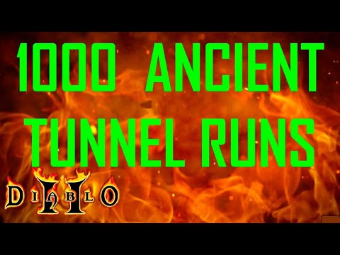 Diablo 2 - 1000 ancient tunnel runs