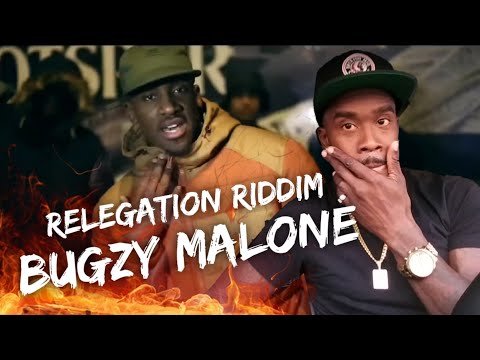 AMERICAN REACTS TO UK RAPPERS Bugzy Malone - Relegation Riddim