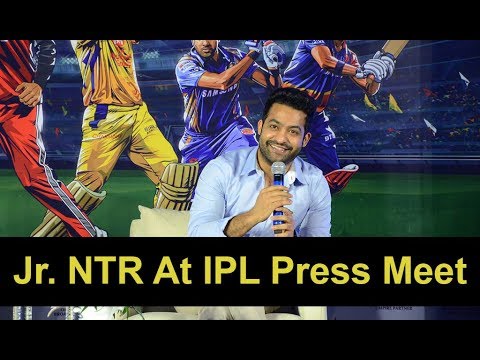 Jr. NTR at IPL 2018 Pressmeet