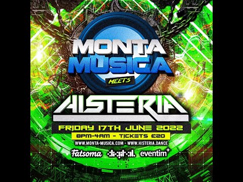 Histeria vs Monta Musica - DJ Ollie B - MCs Trance & Tempo
