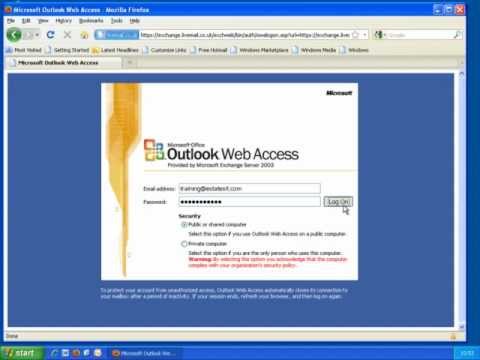 Setting up out of office in Webmail