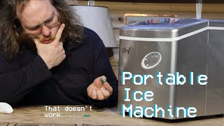 Portable Ice Machines (and fixing one of their many problems)