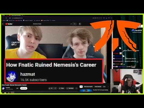 Nemesis Reacts to 'How Fnatic Ruined Nemesis's Career'