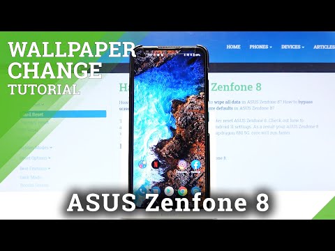 How to Change Lock Screen Wallpaper in ASUS Zenfone 8? Set Up New Wallpaper