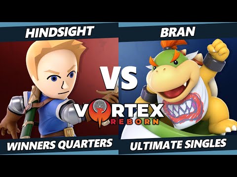 Vortex Legends 5 - Hindsight (Mii Swordfighter) Vs. bran (Bowser Jr) SSBU Ultimate Tournament