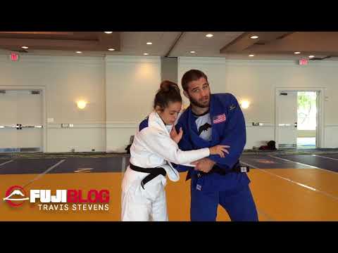JUDO THROWS - THROWING SOMEONE WITH AN OPPOSITE STANCE - OLYMPIC SILVER MEDALIST TRAVIS STEVENS