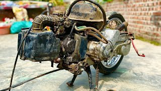 Download lagu Restoration of old YAMAHA NOUVO engine | Restore and repair old YAMAHA NOUVO engine mp3