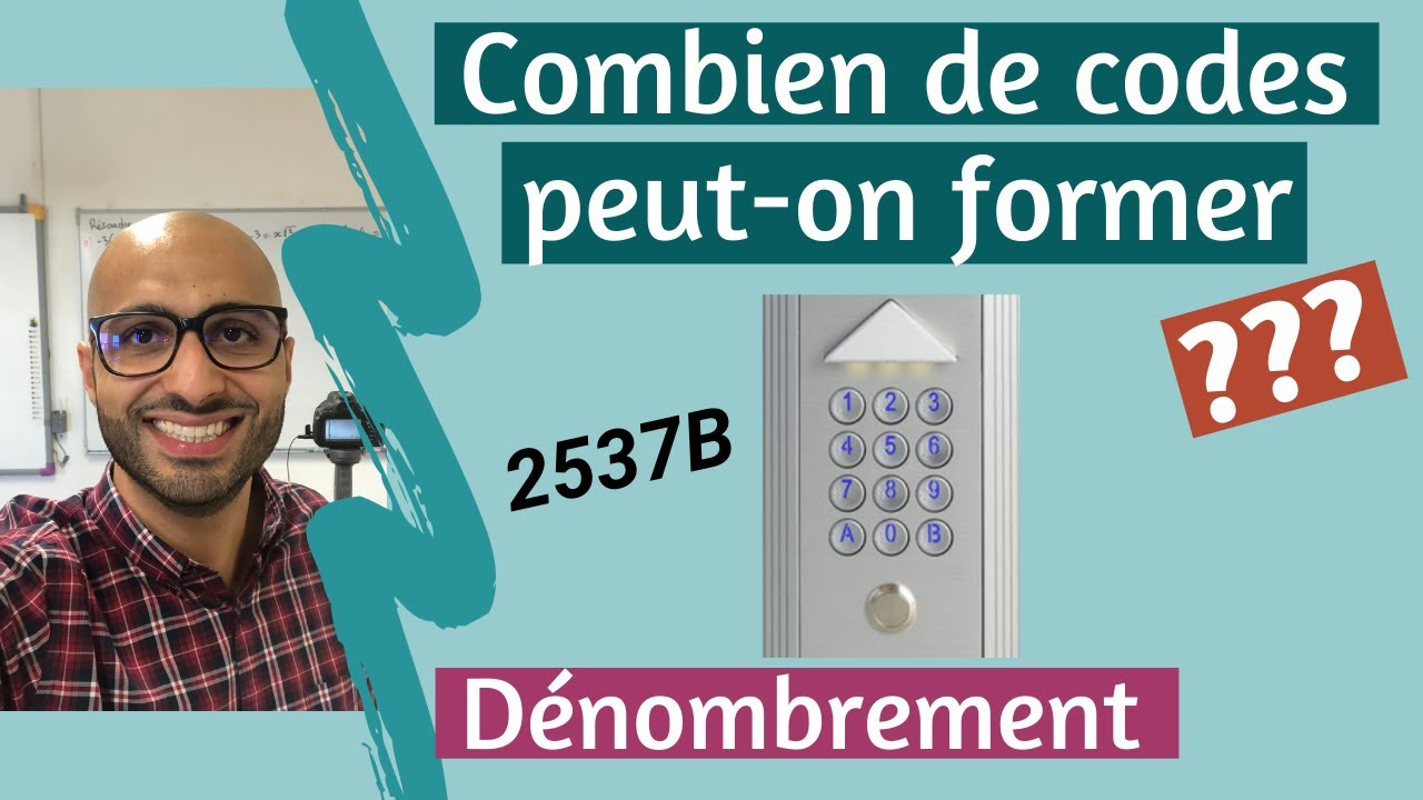Watch Trouver Toutes Les Combinaisons Possibles Avec Des Lettres Now Digicode : Combien de codes peut-on former