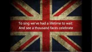 Sing Lyrics - Gary Barlow and The Commonwealth Band (ft The Military Wives)