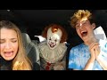 SUPRISING MY FRIENDS WITH PENNYWISE Ft'Brent Rivera and Ben Azelart