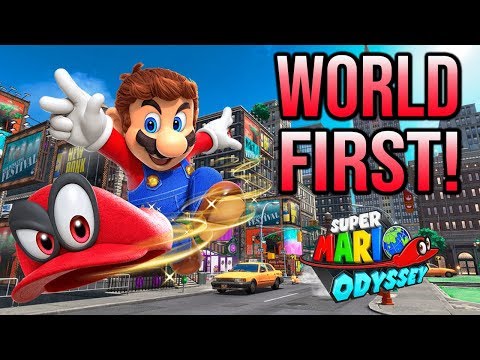 На прохождение Super Mario Odyssey ушло менее часа