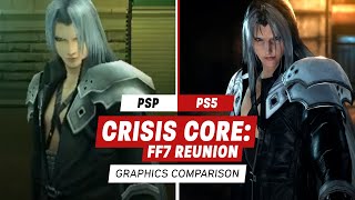 IGN CC:FF7R PSP vs. PS5畫面對照