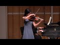 Natasha Wipfler-Kim, violin – Sarasate, Introduction et Tarantelle, Op. 43